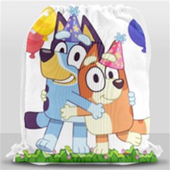 Bluey Birthday Drawstring Bag (large) by avitendut