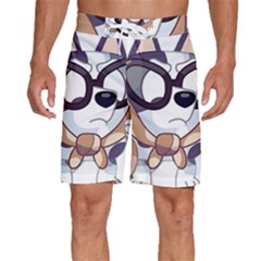 Bluey Christmas Men s Beach Shorts by avitendut