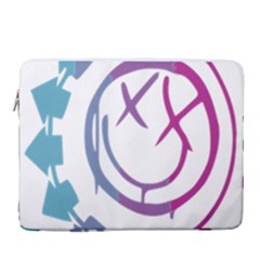 Blink 182 Logo 15  Vertical Laptop Sleeve Case With Pocket by avitendut