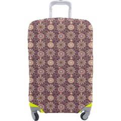 Mandala Flower 1 Mandala Flower  Luggage Cover (large) by DinkovaArt