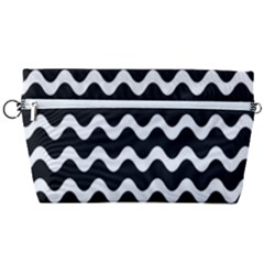 Wave Pattern Wavy Halftone Handbag Organizer by Maspions