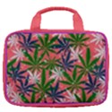 Cannabis Travel Toiletry Bag With Hanging Hook View2