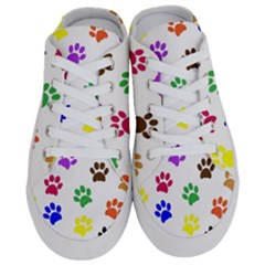 Pawprints Paw Prints Paw Animal Half Slippers by Apen