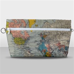 Vintage World Map Handbag Organizer by Proyonanggan