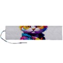 Wild cat Roll Up Canvas Pencil Holder (L) View1