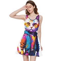 Wild Cat Inside Out Racerback Dress by Sosodesigns19