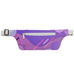 Colorful Labstract Wallpaper Theme Active Waist Bag by Apen