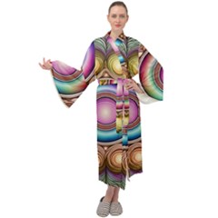 Pattern 3 Maxi Velvet Kimono by 2607694