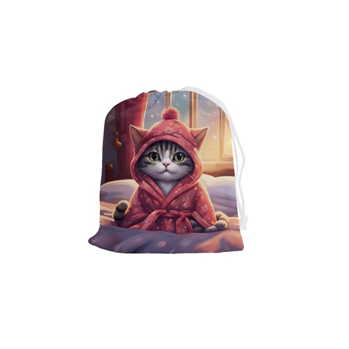 Cat 2 Drawstring Pouch (Small)