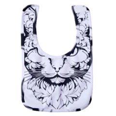 Cat - Artistic Paper Cut Baby Bib by 2607694c