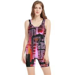 Cybercity Women s Wrestling Singlet by Sparkle