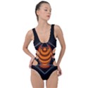 Geometry Side Cut Out Swimsuit View1