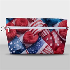 Us Presidential Election Colorful Vibrant Pattern Design  Handbag Organizer by dflcprintsclothing