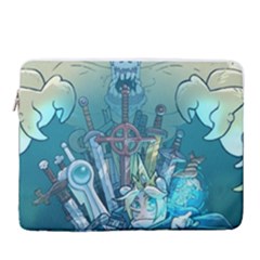 Adventure Time Lich 15  Vertical Laptop Sleeve Case With Pocket by Bedest