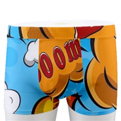 Comical Words Animals Comic Omics Crazy Graffiti Men s Boxer Briefs by Bedest