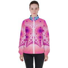 Pattern Women s High Neck Windbreaker by 2607694c