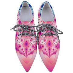 Pattern Pointed Oxford Shoes by 2607694c