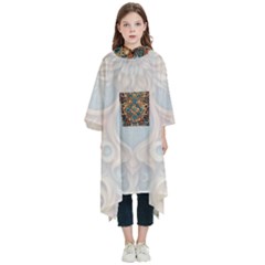 Pattern 1 Muster 7 Kids  Hooded Rain Ponchos by 2607694c