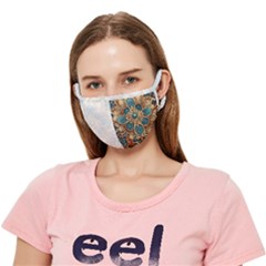 Pattern 1 Muster 7 Crease Cloth Face Mask (adult) by 2607694c