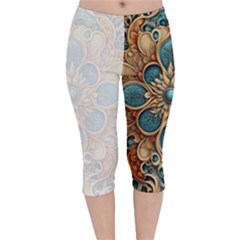 Pattern 1 Muster 7a Velvet Capri Leggings  by 2607694c