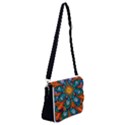 Schwarz bunt Shoulder Bag with Back Zipper View1