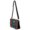 Schwarz bunt Shoulder Bag with Back Zipper View2