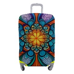 Schwarz Bunt Luggage Cover (small) by 2607694c