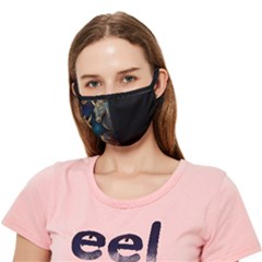 Schwarz Pferde Muster Crease Cloth Face Mask (adult) by 2607694c