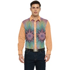 Orange3 Pattern 4 Men s Long Sleeve Shirt by 2607694c