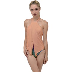 Orange3 Pattern 4 Go With The Flow One Piece Swimsuit by 2607694c