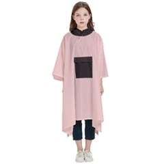 4 Farben  Kids  Hooded Rain Ponchos by 2607694c