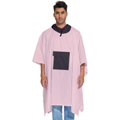 4 Farben  Men s Hooded Rain Ponchos by 2607694c