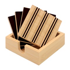 Streifen Bamboo Coaster Set by 2607694c