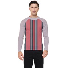 Rosa Grau Streifen Men s Long Sleeve Rash Guard by 2607694c