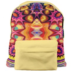 Gelb Floral Giant Full Print Backpack by 2607694c