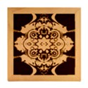 Gelb floral Wood Photo Frame Cube View2