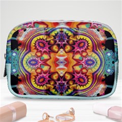 Abstrakte Blume Make Up Pouch (small) by 2607694c