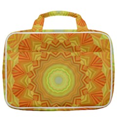 Sunshine Sunny Sun Abstract Yellow Travel Toiletry Bag With Hanging Hook by Ravend