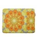 Sunshine-sunny-sun-abstract-yellow - 15  Vertical Laptop Sleeve Case With Pocket View2