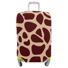 Animal Print Girraf Patterns Luggage Cover (medium) by Ket1n9