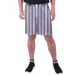 Barcode Pattern Men s Pocket Shorts by Ket1n9