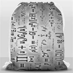 Science Formulas Drawstring Bag (large) by Ket1n9