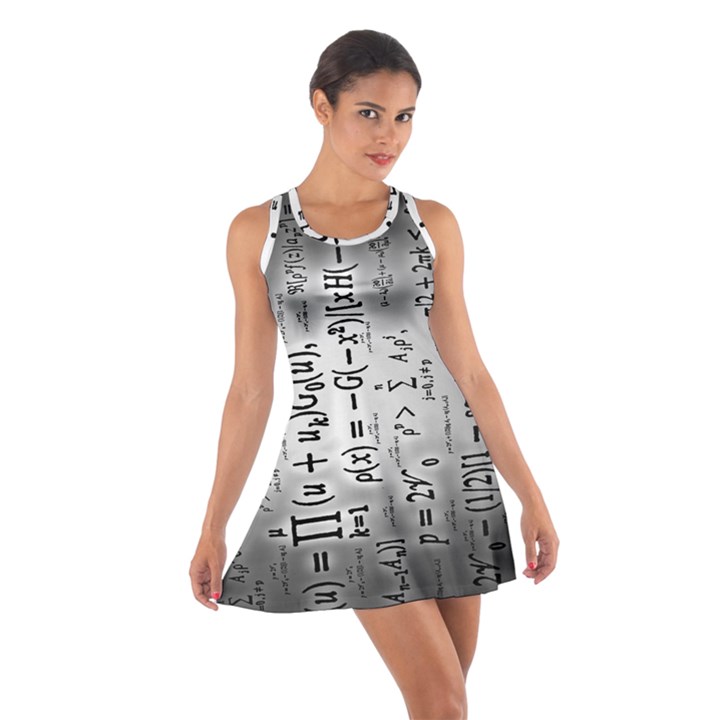 Science Formulas Cotton Racerback Dress