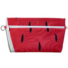 Watermelon Pillow Fluffy Handbag Organizer by Azkajaya