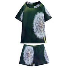 White Flower Kids  Swim T-shirt And Shorts Set by Azkajaya