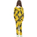 Yellow Regal Filagree Pattern Kids  Tracksuit View2