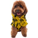 Yellow Regal Filagree Pattern Dog Coat View1