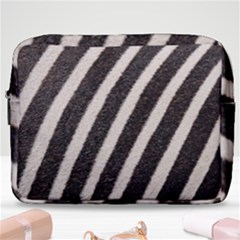 Zebra Zebra Pattern Zebra Fur Zebra Print Strip Make Up Pouch (large) by Azkajaya