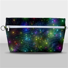 Stars Coloured Lights Background Handbag Organizer by Loisa77