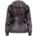 Grapevine Symphony Print Pattern Bk Women s Pullover Hoodie View2